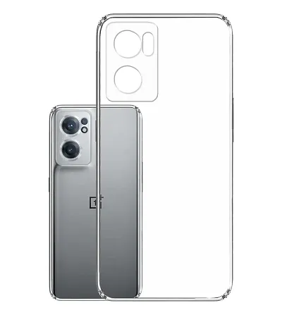 RRTBZ Transparent Soft Silicone TPU Back Cover Compatible for OnePlus Nord CE 2 5G / Nord CE2