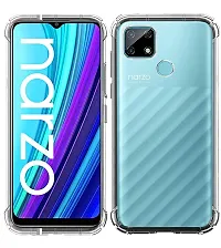 RRTBZ Soft TPU Transparent All Sides Protection Back Case Cover Compatible for Realme Narzo 30A-thumb1