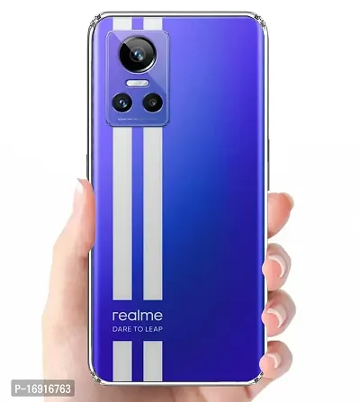 RRTBZ Soft Silicone TPU Flexible Back Cover Compatible for Realme GT Neo 3 / GT Neo3-thumb3