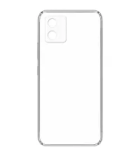 RRTBZ Transparent Soft Silicone TPU Flexible Back Cover Compatible for Vivo Y01A-thumb3