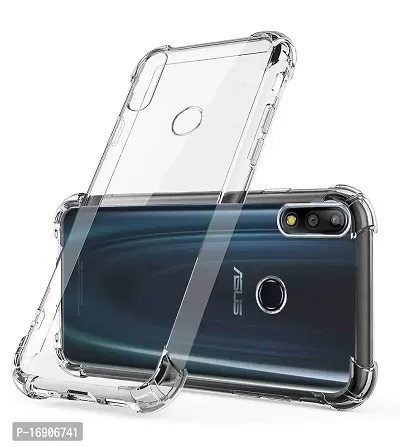 RRTBZ Transparent Soft TPU Case Cover Compatible for Asus Zenfone Max Pro M2