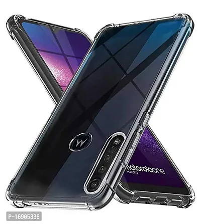 RRTBZ Soft Silicon Transparent TPU Case Cover Compatible for Motorola Moto G8 Play-thumb3