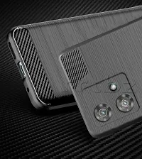 Stylish Silicon Back Cover Compatible For Motorola Edge 40 Neo -Black-thumb4