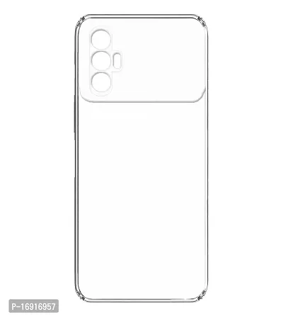 RRTBZ Soft Silicone Flexible Transparent Back Cover Compatible for Tecno Spark 8 Pro-thumb4