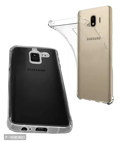 RRTBZ TPU Transparent Case Cover Compatible for Samsung Galaxy J8-thumb2