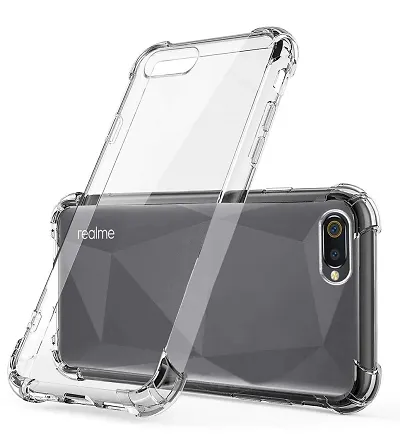 RRTBZ Transparent TPU Case Cover Compatible for RealMe C2