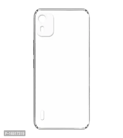 RRTBZ Soft Flexible Back Case Cover Compatible for Nokia C12 Pro/Nokia C12 (Transparent TPU)-thumb5