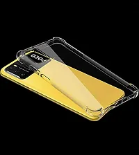 RRTBZ Transparent Soft Silicone TPU Flexible Back Cover Compatible for Xiaomi Poco M3 / Poco M3 with Stylus-thumb3