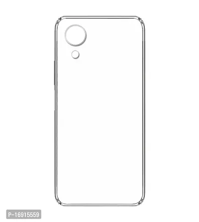 RRTBZ Transparent Soft Silicone TPU Flexible Back Cover Compatible for Oppo A17k with Data Cable-thumb4