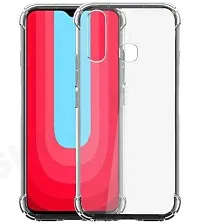 RRTBZ Soft Silicon Transparent TPU Case Cover Compatible for Vivo U20 / Vivo Y19-thumb2