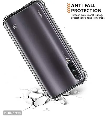 RRTBZ Back Cover Case Compatible for Xiaomi Mi A3 Case Cover [Protective + Anti Shockproof CASE] Back Cover Case - Mi A3 Transparent Case-thumb3