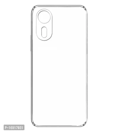 RRTBZ Soft Silicone Flexible Transparent Back Cover Compatible for Oppo A17-thumb4