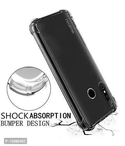 RRTBZ Soft Flexible Silicone Transparent Back Cover Compatible for Realme 3-thumb4