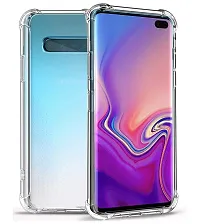 RRTBZ Transparent TPU Case Cover Compatible for Samsung Galaxy S10 Lite-thumb1