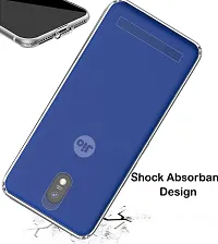 RRTBZ Transparent Soft Silicone TPU Flexible Back Cover Compatible for JioPhone Next-thumb3