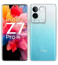 Stylish Silicon Back Cover Compatible For Iqoo Z7 Pro 5G / Vivo T2 Pro 5G-thumb1