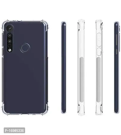 RRTBZ Soft Silicon Transparent TPU Case Cover Compatible for Motorola Moto G8 Play-thumb4