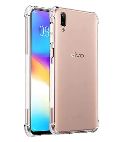 RRTBZ Soft TPU Transparent TPU Case Cover Compatible for Vivo V11 Pro