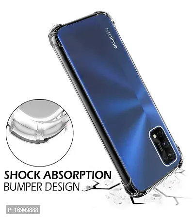 RRTBZ Soft Flexible Silicone Transparent Back Cover Compatible for Realme 7 Pro-thumb3