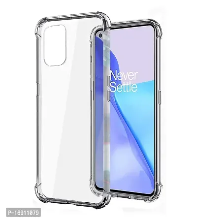 RRTBZ Silicon Transparent TPU Case Cover Compatible for OnePlus 9/1+9-thumb0