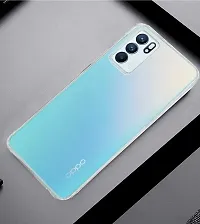 RRTBZ Soft TPU Transparent Back Case Cover Compatible for Oppo Reno6 5G-thumb2