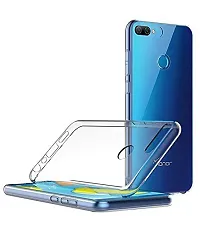 RRTBZ Soft Silicone TPU Transparent Back Case Cover Compatible for Huawei Honor 9N-thumb1