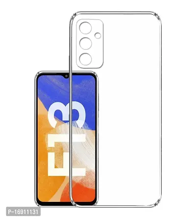 RRTBZ Transparent Soft Silicone TPU Back Cover Compatible for Samsung Galaxy F13