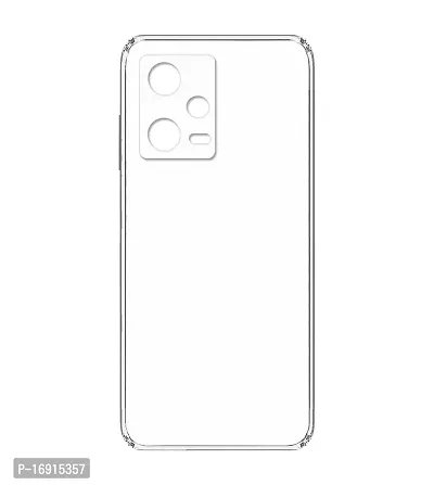 RRTBZ Transparent Soft Silicone TPU Back Cover Compatible for Redmi Note 12 Pro Plus 5G / Redmi Note 12 Pro+-thumb4