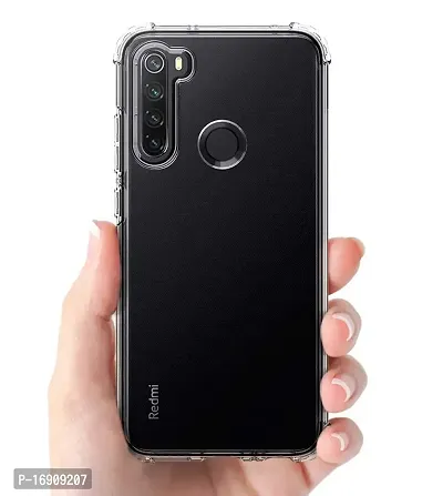 RRTBZ Transparent Soft Silicone TPU Flexible Back Cover Compatible for Redmi Note 8 | Mi Note 8-thumb5