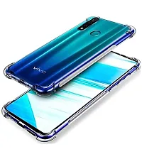 RRTBZ Soft Silicon Transparent TPU Case Cover Compatible for Vivo Z1Pro with Data Cable and Earphone-thumb3