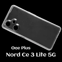 RRTBZ Soft Back Case Cover Compatible for OnePlus Nord CE 3 Lite 5G / 1+Nord CE3 Lite (Transparent TPU)-thumb4