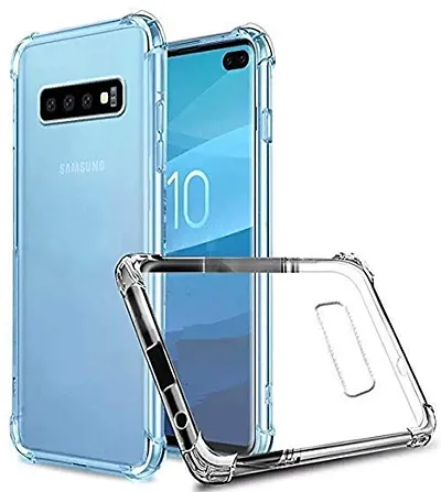 RRTBZ Silicon Transparent TPU Case Cover Compatible for Samsung Galaxy S10 Plus/Galaxy S10+