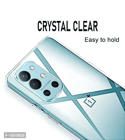 RRTBZ Silicon Transparent TPU Case Cover Compatible for OnePlus 9R / 1+9 R-thumb3