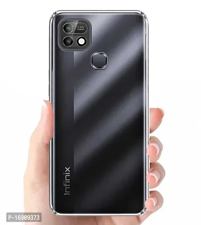 RRTBZ Soft Silicone TPU Back Cover Compatible for Infinix Smart 5 Pro-thumb3