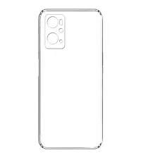 RRTBZ Transparent Soft Silicone TPU Flexible Back Cover Compatible for Oppo K10 4G with Earphone-thumb3