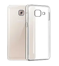 RRTBZ Transparent Silicon Soft TPU Slim Back Case Cover Compatible for Samsung Galaxy J7 Max-thumb1