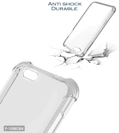 RRTBZ Transparent TPU Case Cover Compatible for RealMe 1 with Earphone and Data Cable-thumb3