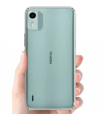 RRTBZ Soft Flexible Back Case Cover Compatible for Nokia C12 Pro/Nokia C12 (Transparent TPU)-thumb3