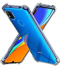 RRTBZ Soft Flexible Silicone Transparent Back Cover Compatible for Xiaomi Redmi 9-thumb1