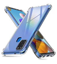 RRTBZ Transparent Soft Silicone TPU Flexible Back Cover Compatible for Realme C17 / Realme 7i-thumb1