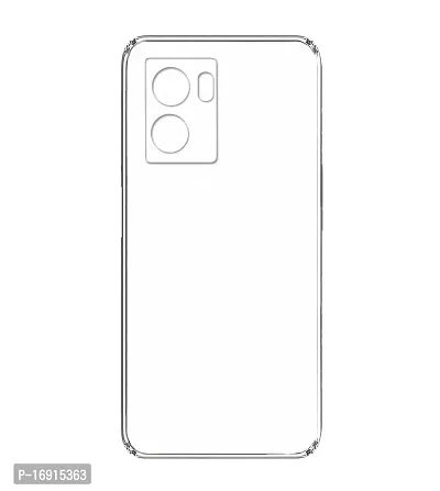 RRTBZ Soft Silicone Flexible Back Cover Compatible for OnePlus Nord N20 SE/Oppo K10 5G/Oppo A77/Oppo A57 5G (Transparent TPU)-thumb4