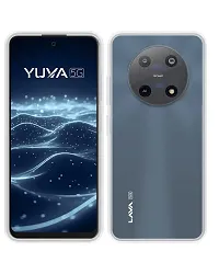 Soft Silicone TPU Back Cover Compatible for Lava Yuva 5G-thumb1