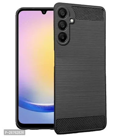 Classic Soft Armor Back Case Compatible For Samsung Galaxy A25 5G , Black