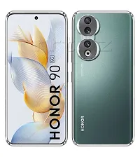 Stylish Silicon Back Cover Compatible For Honor 90 5G-thumb1