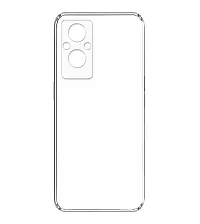 RRTBZ Transparent Soft Silicone TPU Flexible Back Cover Compatible for Oppo F21 Pro 5G with Earphone-thumb3