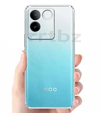 Stylish Silicon Back Cover Compatible For Iqoo Z7 Pro 5G / Vivo T2 Pro 5G-thumb2