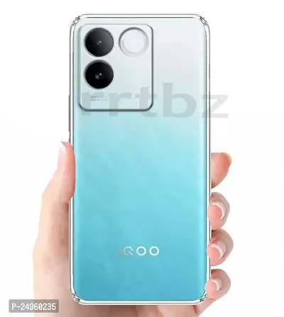 Stylish Silicon Back Cover Compatible For Iqoo Z7 Pro 5G / Vivo T2 Pro 5G-thumb3