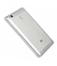 RRTBZ Transparent Silicon Soft TPU Slim Back Case Cover Compatible for Xiaomi Redmi 4-thumb1