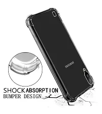 RRTBZ Transparent Soft Silicone TPU Flexible Back Cover Compatible for Samsung Galaxy M01-thumb2