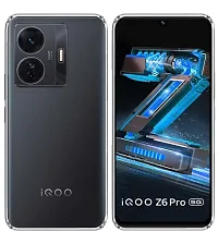 RRTBZ Silicon Transparent TPU Case Cover Compatible for iQOO Z6 Pro 5G / Vivo T1 Pro-thumb1